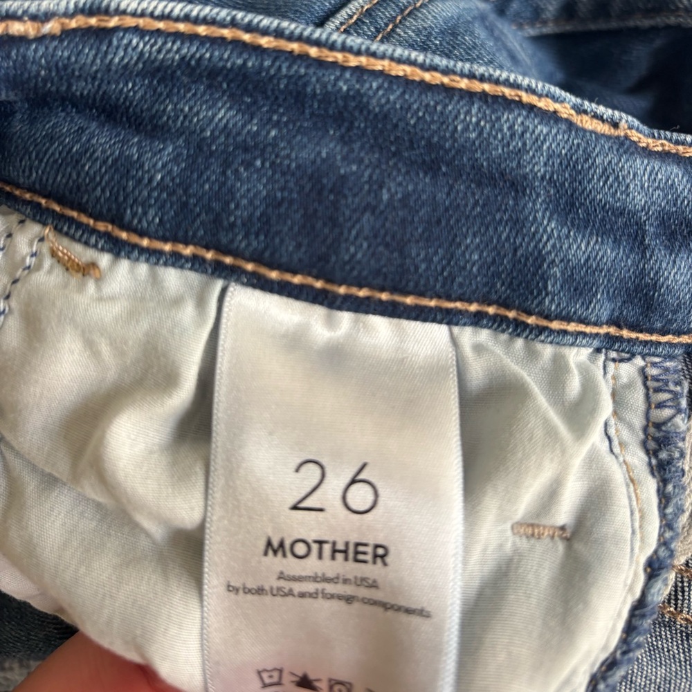 Mother Denim - hustler ankle fray - Picture 3 of 4